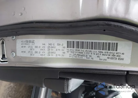 2017 Jeep Cherokee Altitude 4X4 z USA, uszkodzony, nr VIN 1C4PJMAB4HW625139